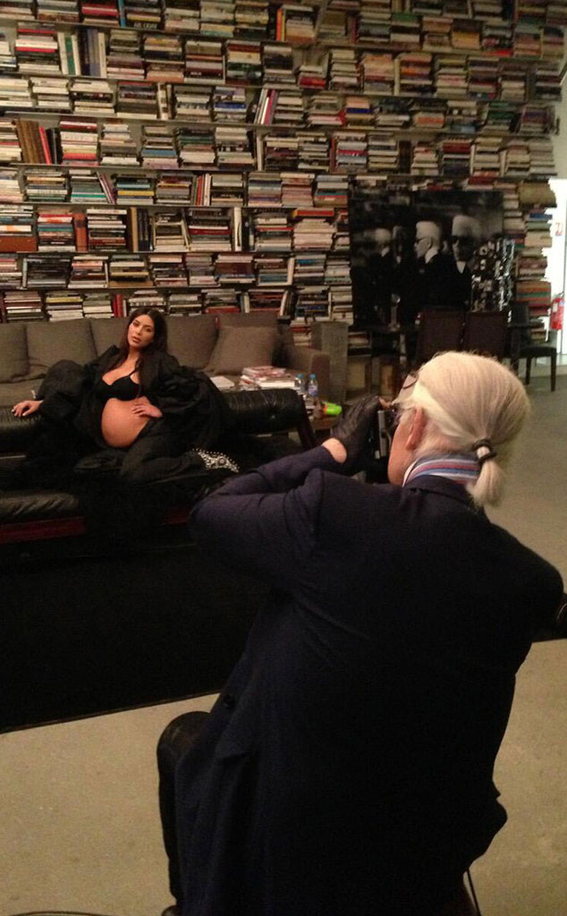 Kim Kardashian, Karl Lagerfeld Kim Kardashian, Karl Lagerfeld